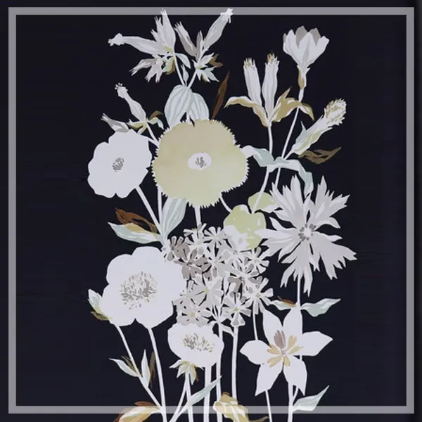 FORTUNE  有框畫 午夜的花卉