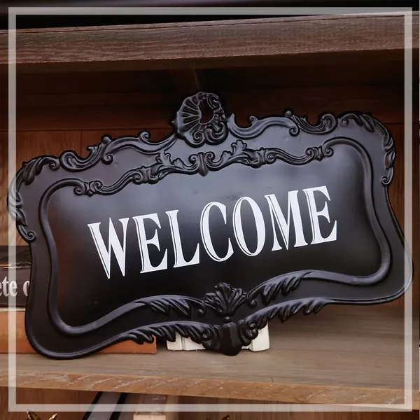 WELCOME HOME 壁飾　福氣好運歡迎光臨