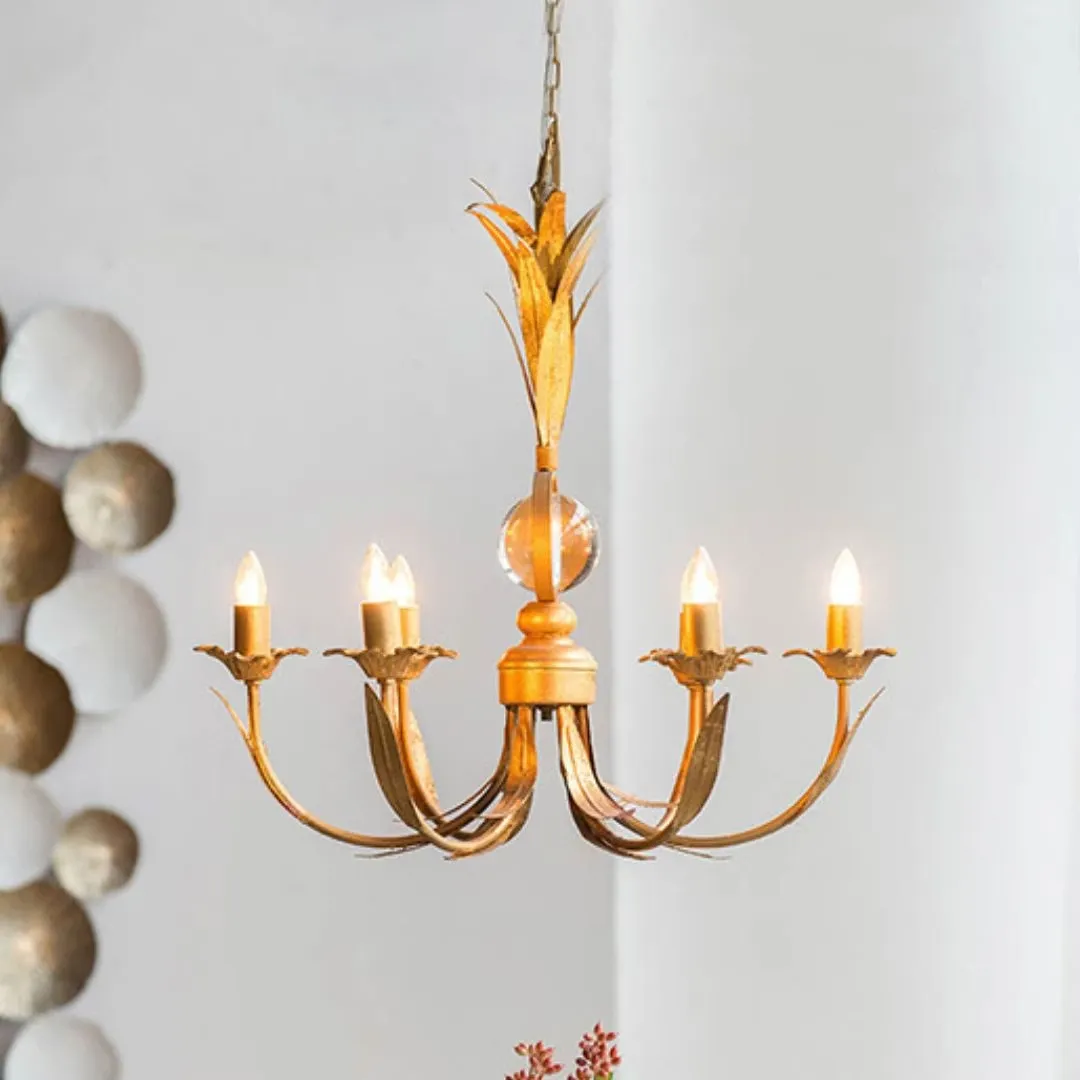 FL-EGH-44513-DS-3 VINTAGE 復古吊燈/6個支狀蠟燭燈