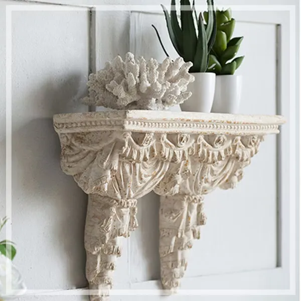 CADILLAC 壁架 雙布簾式仿石膏壁架