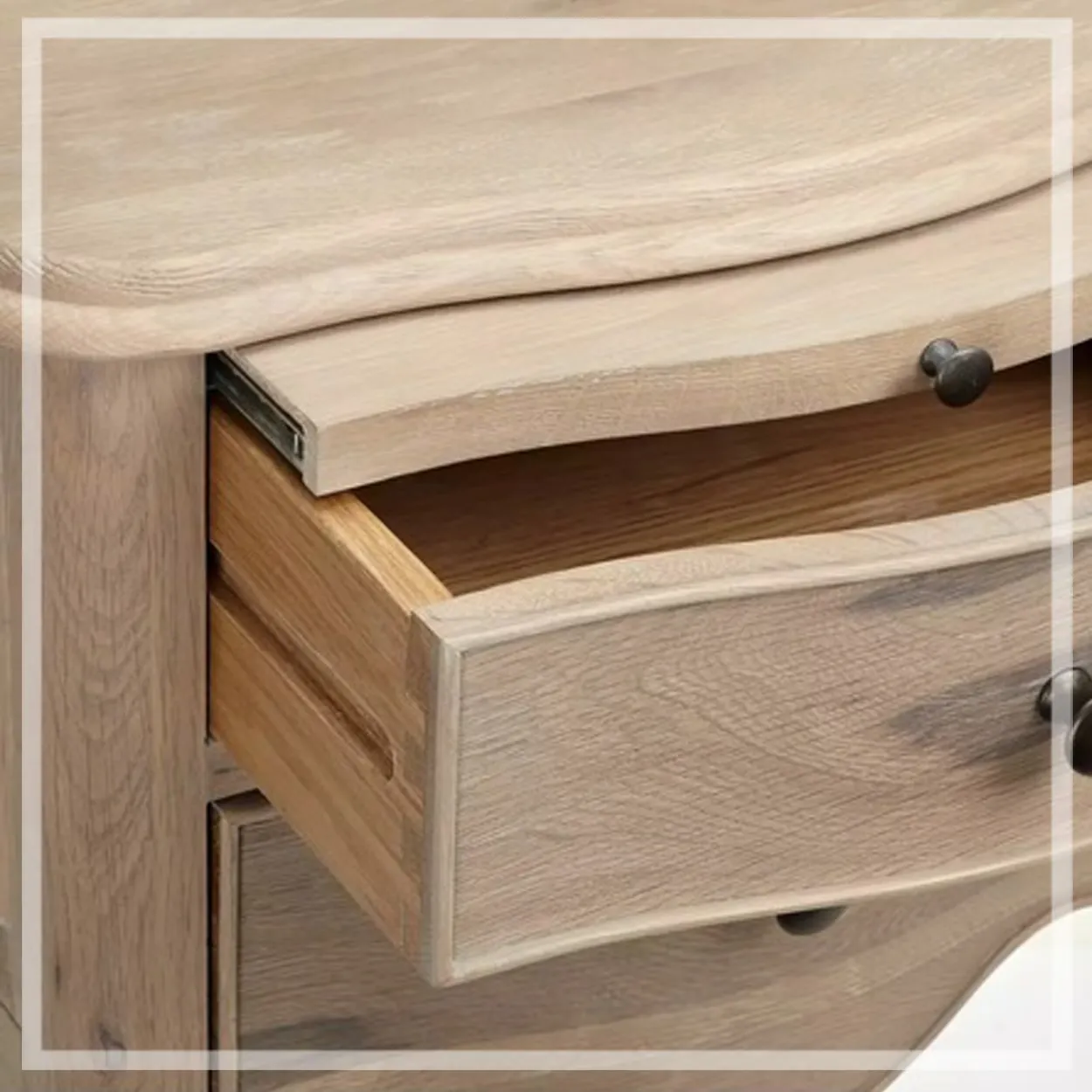 FL-FLG-024 DEAN 床頭櫃/雙抽