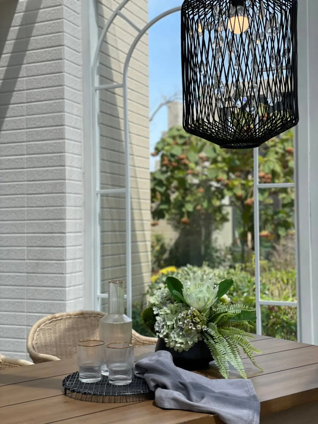 VENLO 吧檯椅 黑腳