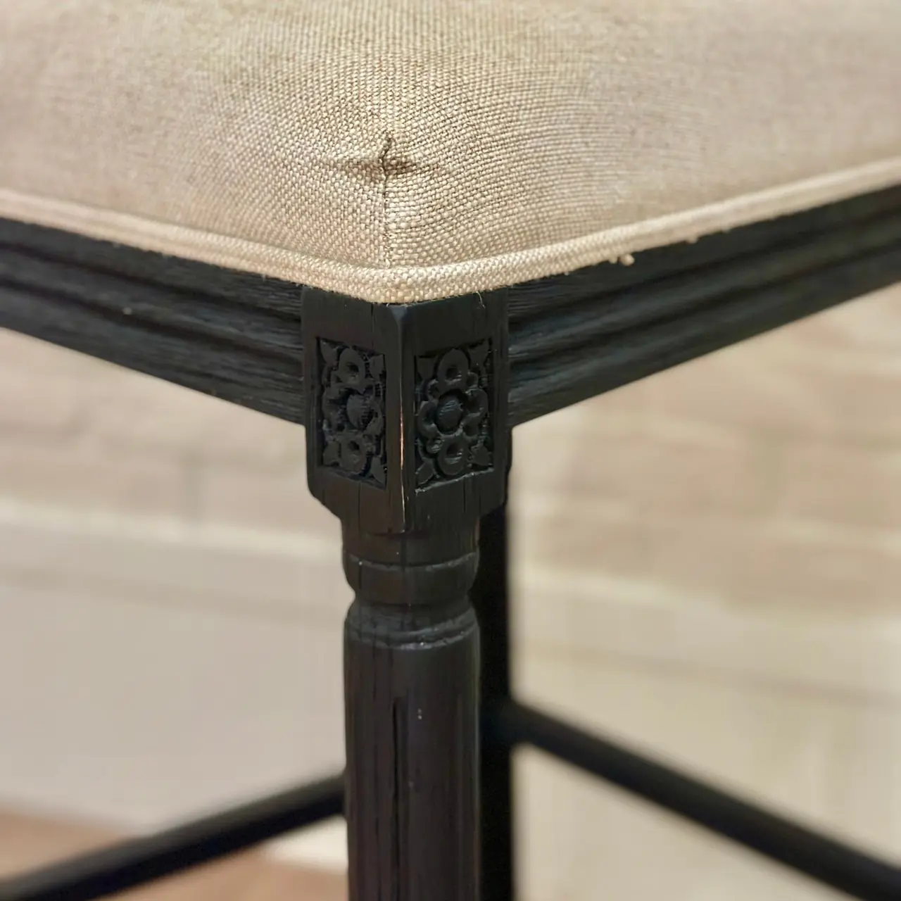 VENLO 吧檯椅 黑腳