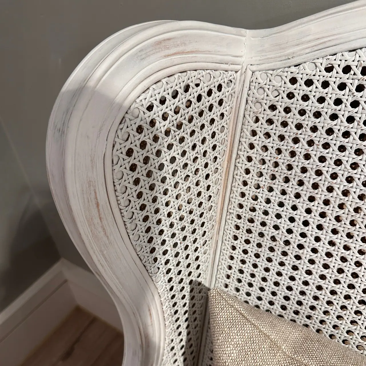 WALLACE 莊園藤編沙發/三人座 亞麻色 D0605