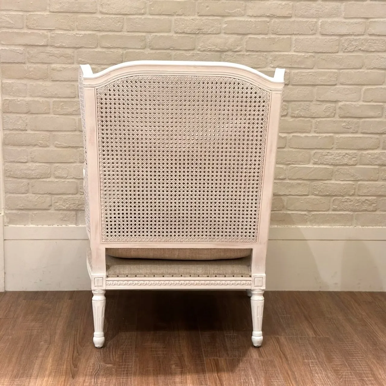 WALLACE 單人藤椅/亞麻色 D0605