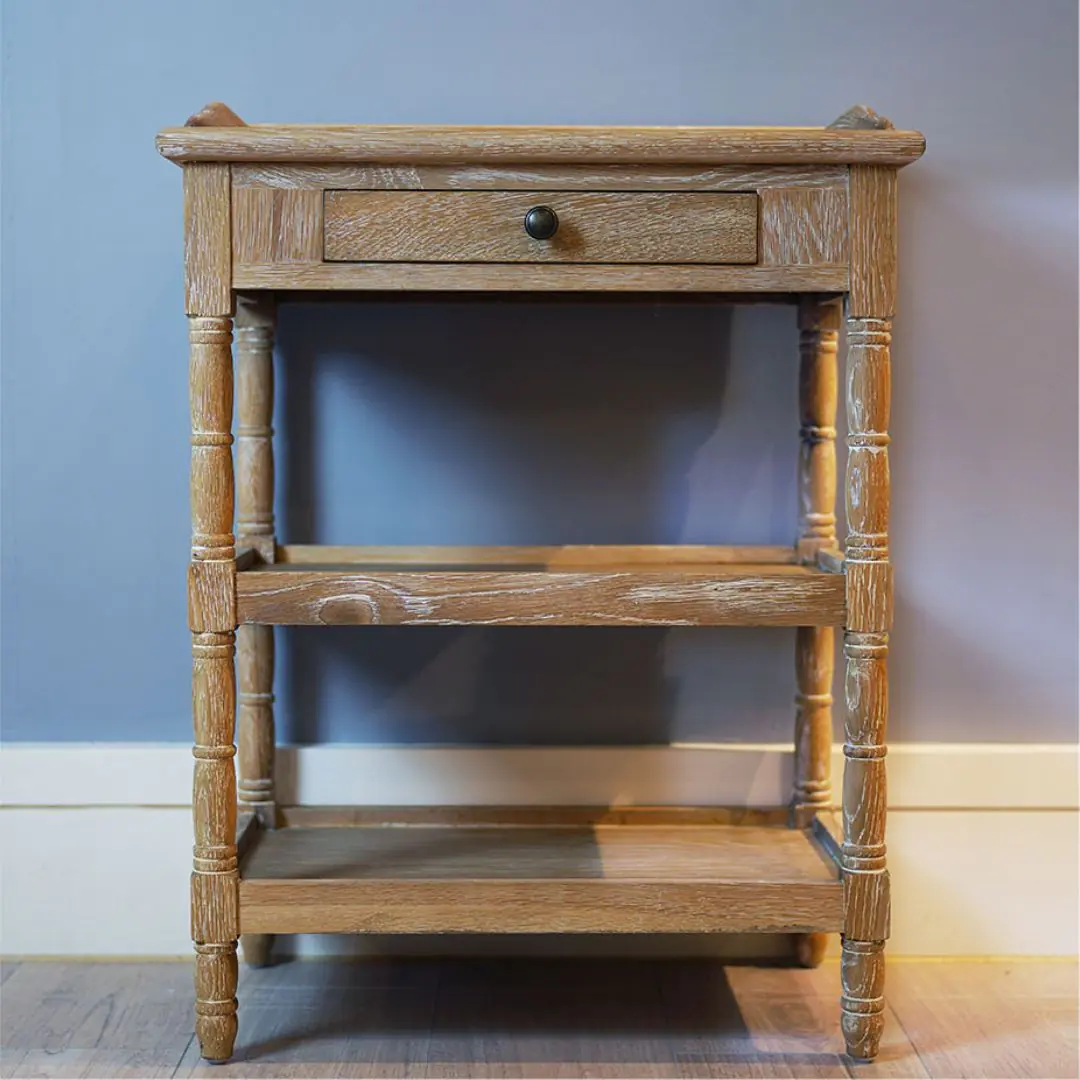 PURDUE 邊桌 橡木