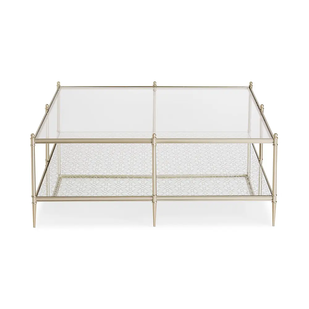 大茶几/咖啡桌 方形玻璃