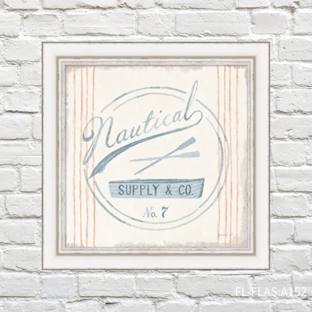 FORTUNE  有框畫 海洋風 船槳