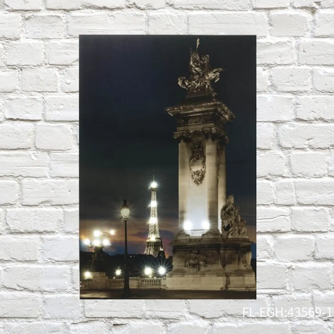 FORTUNE  燈畫-燈畫-艾菲爾鐵塔B款