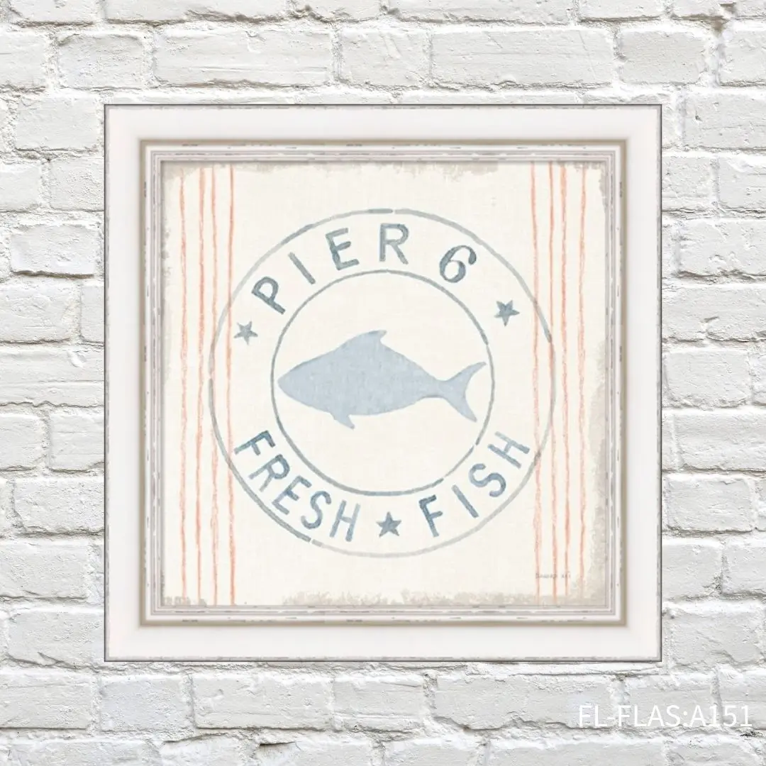 FORTUNE  有框畫 海洋風 PIER 6