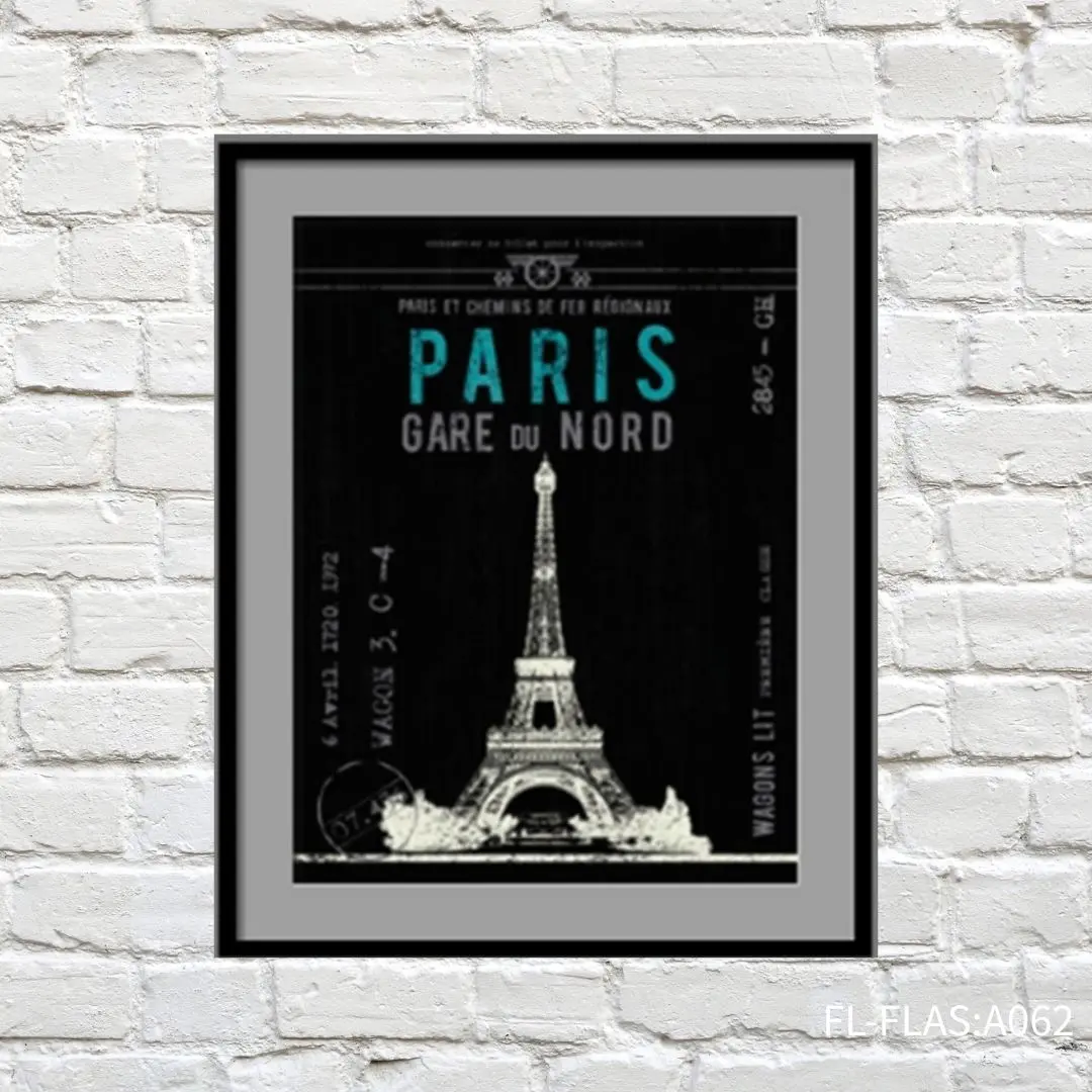 scimguwoRkP FORTUNE  有框畫 PARIS巴黎鐵塔