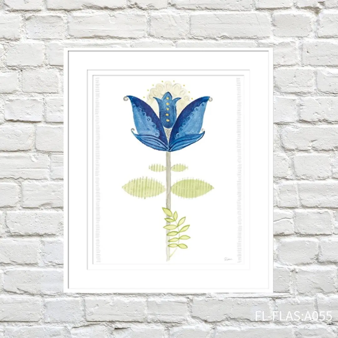 FORTUNE  有框畫 藍色鬱金香