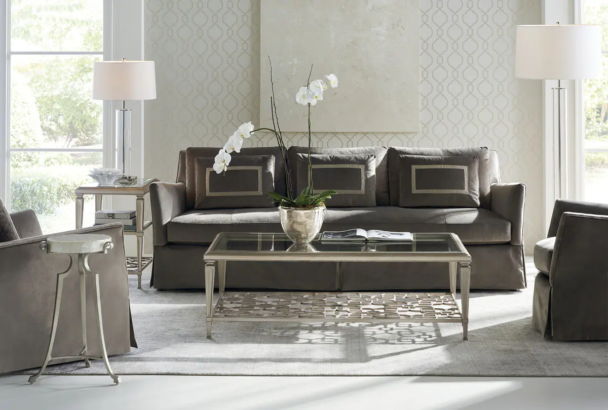 大茶几 -方形清玻