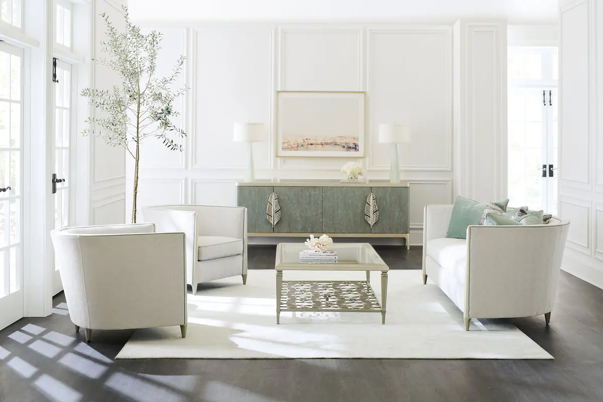 大茶几 -方形清玻