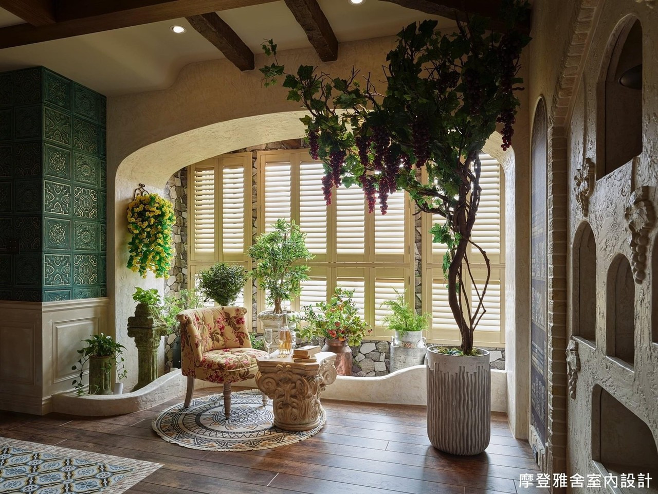 豐澤園-角落家具佈置