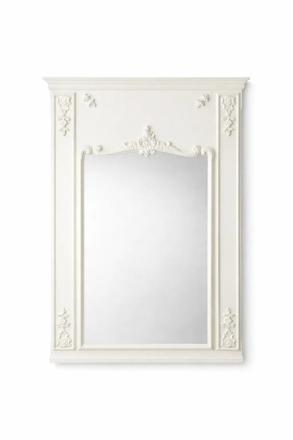 白色鏡框紋路與裝飾細節 白色鏡框紋路與裝飾細節