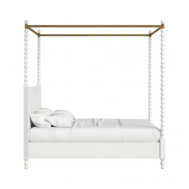 主臥頂蓬床架 Haven QN Uph Canopy Poster Bed 主臥頂蓬床架 Haven QN Uph Canopy Poster Bed