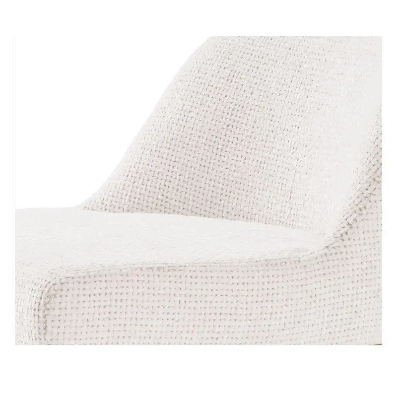 4黃銅金屬高腳椅 Bouclé 布料 黃銅金屬高腳椅 Bouclé 布料