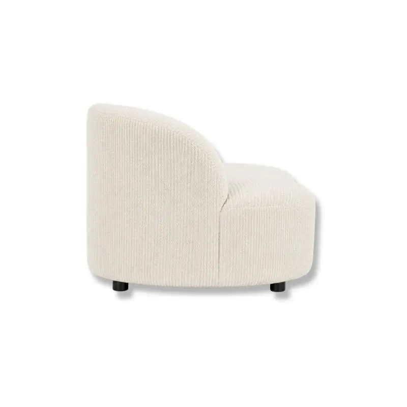 Elle Fabric Sofa 奶油白布沙發